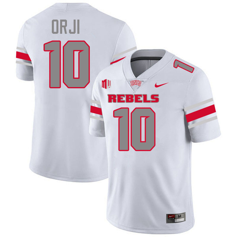 Alex Orji UNLV Jersey,UNLV Rebels Football Uniforms,Jerseys,Gears-White Alex Orji UNLV Jersey,UNLV Rebels Football Uniforms,Jerseys,Gears-White